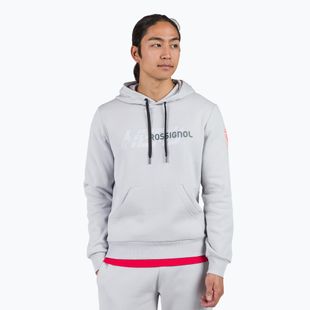 Férfi pulóver Rossignol New Hero Hoodie soft grey