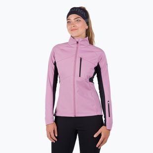 Női softshell kabát Rossignol Genetys moonlite mauve