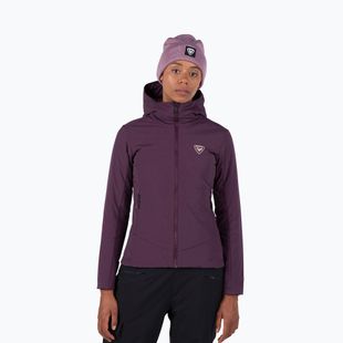 Női bélelt kabát Rossignol Opside Hoodie mulberry