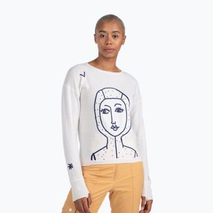 Női pulóver Rossignol Jcc Lina Pull white