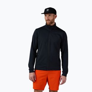 Férfi polár pulóver Rossignol Mid Layer Stretch black