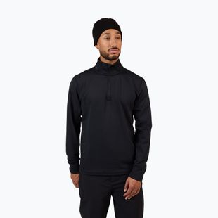 Férfi sípulóver Rossignol Mid Layer Stertch Half Zip black