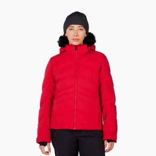 Női sídzseki Rossignol Staci Insulated ruby red