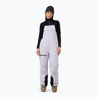 Női bélelt kantáros sínadrág Rossignol Outerlimits Insulated Bib galactic lilac