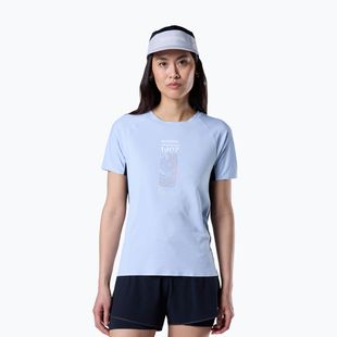 Női futópóló Rossignol Sapa Ultra Tee blue aura