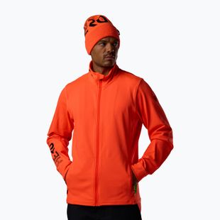 Férfi pulóver Rossignol Hero Stretch Fleece neon red