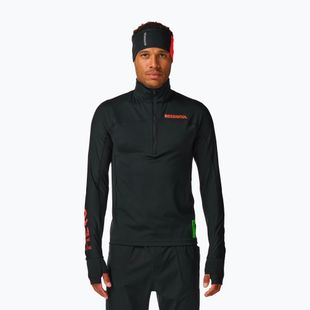 Férfi pulóver Rossignol Hero Half Zip First Layer black