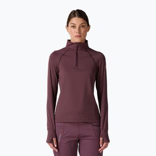 Női Termoaktiv pulóver Rossignol Half Zip First Layer huckleberry