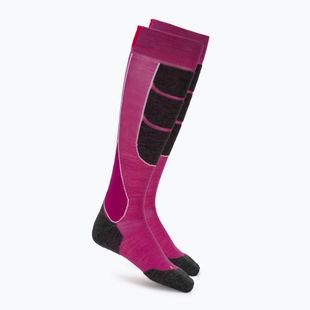 Női sízokni Rossignol Intermediate Eelectric fuchsia