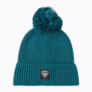 Téli sapka Rossignol Strawpile Pompom Beanie transformative teal