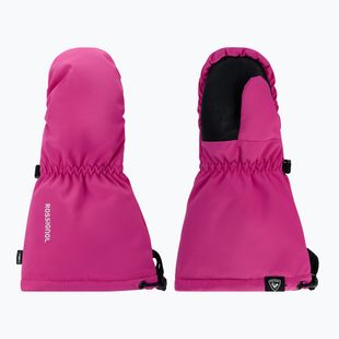 Gyerek síkesztyűk Rossignol Mittens R-Shell Dry electric fuchsia