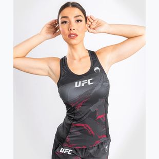 Női hosszú ujjú felső Venum UFC Authentic Fight Week 2.0 Performance black/red