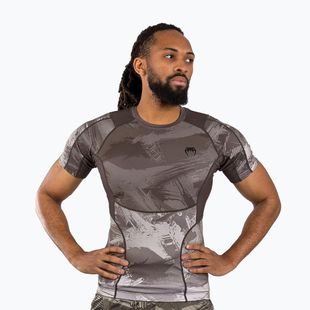 Férfi Venum Electron 3.0 Rashguard homok póló