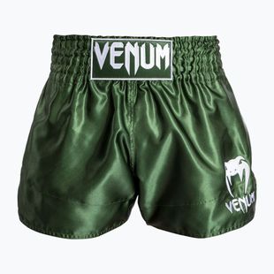 Férfi edzőshort Venum Classic Muay Thai khaki/white