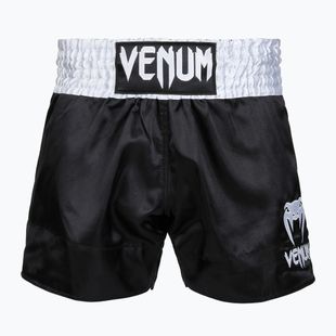 Férfi edzőshort Venum Classic Muay Thai black/white/gold