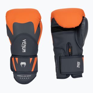 Férfi boxkesztyű Venum Challenger 4.0 navy blue/orange