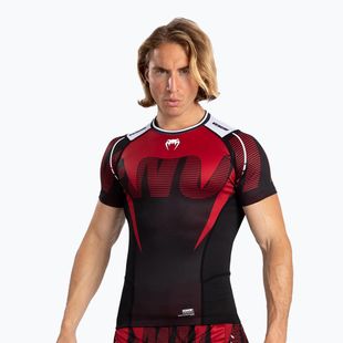 Férfi Venum Adrenaline Rashguard SS fekete/vörös póló