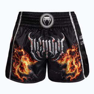 Férfi Venum Gladiator 5.0 Muay Thai edzőnadrág fekete/neon narancssárga