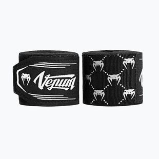 Ökölvívó kötszerek Venum Hand Wraps fekete/fehér