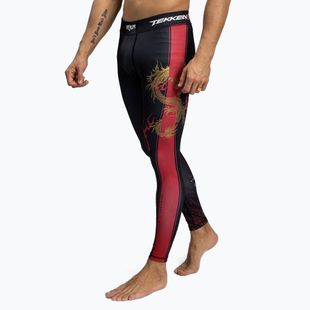 Venum X Tekken 8 férfi edző leggings - Marshall Law Spats fekete/piros/arany