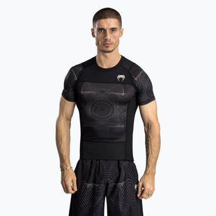 Venum G-Fit Air Férfi rövid ujjú mellény mélyfekete/sivatagi homok