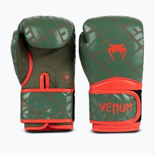 Gyermek bokszkesztyűk Venum Contender 1.5 XT Kids army green
