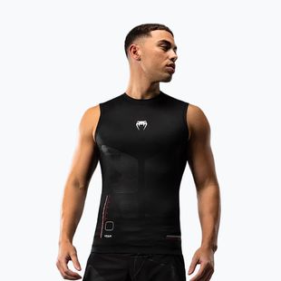 Férfi edzőpóló Venum Tactical XT 05522 Rashguards fekete/tüzes piros