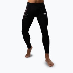 Férfi edző leggings Venum Tactical XT Spats fekete/tűzpiros