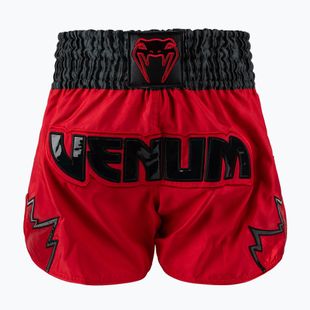 Férfi edzőshort Venum Inferno Muay Thai red/charcoal grey/black
