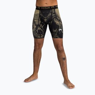 Férfi edzőshort Venum Invander Vale Tudo black/sand