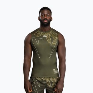 Férfi rashguard Venum Serpenti Rashguards Sleeveless khaki/bronze/ivory
