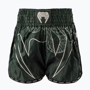Férfi edzőshort Venum Serpenti Muay Thai khaki/bronze/ivory