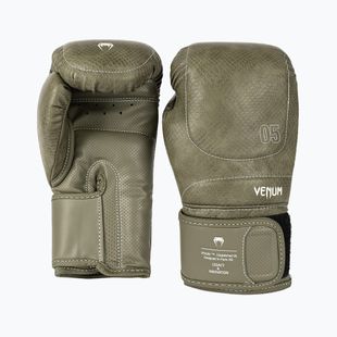 Boxkesztyűk Venum Impact Evo Scales Boxing army green