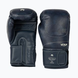 Bokszkesztyűk Venum Impact Evo Scales Boxing midnight blue