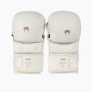 MMA sparringkesztyűk Venum Impact Evo Scales MMA ivory