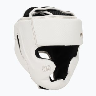 Boksz fejvédő Venum Impact Evo Scales Headgear ivory