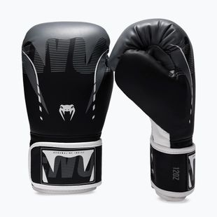 Bokszkesztyűk Venum Adrenaline Boxing black/silver grey