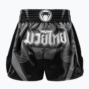 Férfi edzőshort Venum Adrenaline Muay Thai black/silver grey