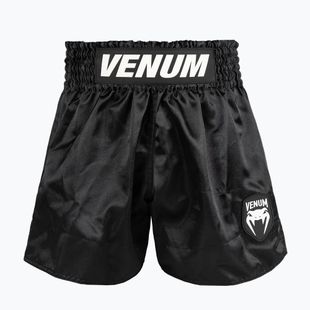 Férfi edzőshort Venum Classic Evo Muay Thai black/white