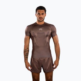 Férfi rashguard Venum No Gi Rashguards chocolate brown