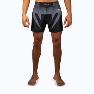 Férfi edzőshort Venum No Gi black/silver grey