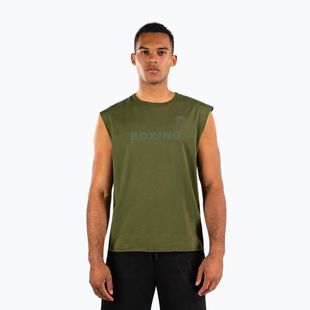 Férfi trikó Venum Boxing VT Sleeveless military green