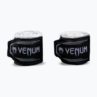 Boxoló kézbandázsok Venum Bats Night Handwraps 400 cm black/white