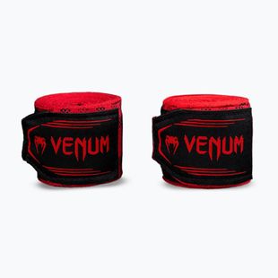 Boksz bandázsok Venum Tartan Handwraps 400 cm fury red