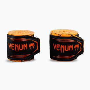 Boxoló kézbandázsok Venum Tartan Handwraps 450 cm pumpkin