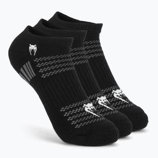 Venum Vector No-Show zokni 3 pár black/grey