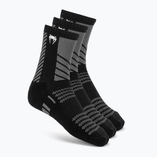 Zoknik Venum Vector 3 pár black/grey