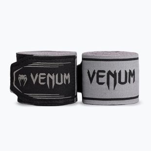 Boksz kézbandázsok Venum Classic Handwrap Advanced 400 cm grey
