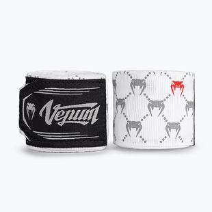 Boksz kézfásli Venum Monogram Hand Wraps Advanced 250 cm white
