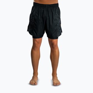 Férfi edzőshort Venum x Chimaev Training black/grey